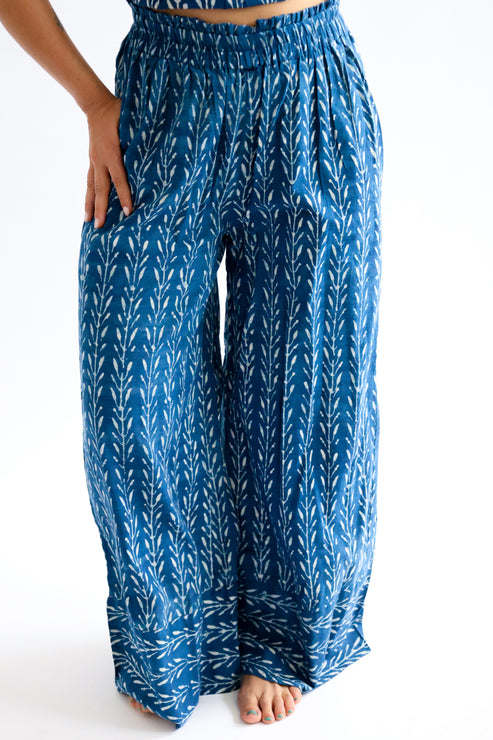 The Paula Cotton Block Printed Pant