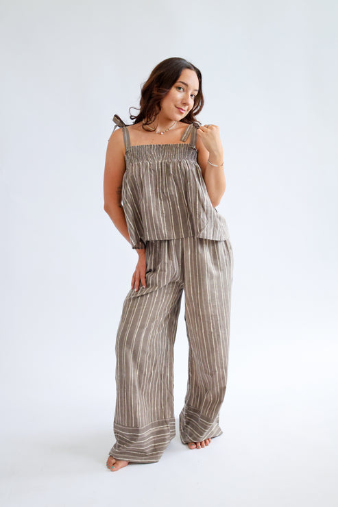 The Paula Cotton Block Printed Pant