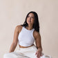 Triple Layer Cotton Gauze Pull-On Pant