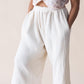 Triple Layer Cotton Gauze Pull-On Pant