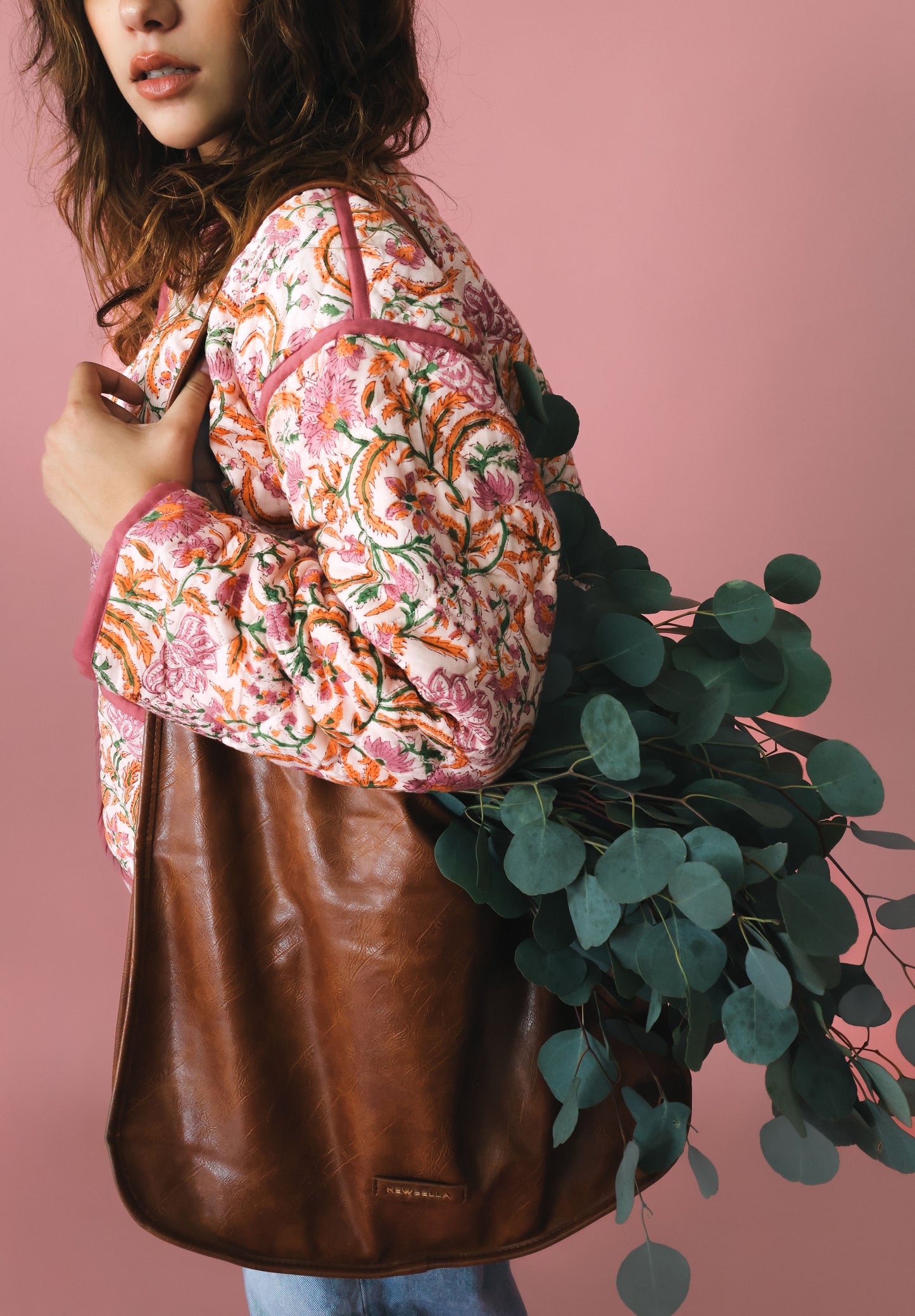 Diamond Quilted Cotton Jacket