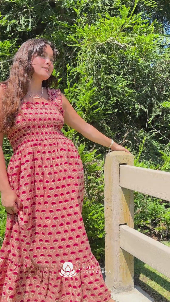 The Tia - Ruffle Strap Tiered Dress